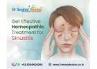 Get the Best Homeopathic Treatment for Sinusitis at Dr. Singhal Homeo
