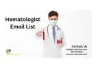 Get verified Hematologist Email List across USA-UK
