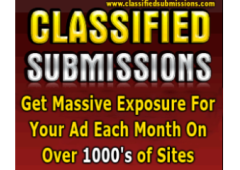 Let us Submit Your Classified Ad To 1000's Advertising Sites Now! only $39.95 a month!