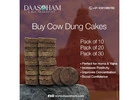 COW DUNG CAKES FOR SATYANARAYAN PUJA