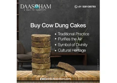 Cow Dung Cakes For Durga Yagna 