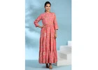 Buy 100% cotton maxi dresses online for women in India – JISORA 