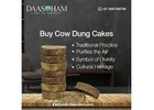 cow dung cake for Ganesha Homa