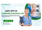 Reach Health Professionals: Chiropractor Email List for Effective Networking