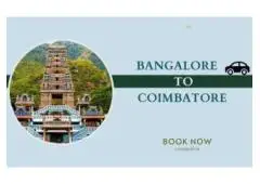 Bangalore to Coimbatore Cab