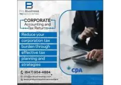 Tax Return Services in Ontario with Pro Business Tax & Accounting