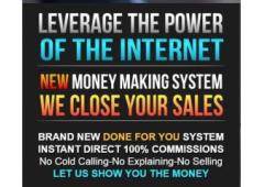 TurnKey Home Based-Business Thats Completely Automated! We Close The Sales For You