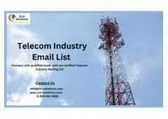 Avail customized  Telecom Industry Email List across USA-UK