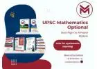 UPSC Mathematics Optional - Prepare in Right Way with  Mindset Makers