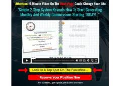 Simple 2-Step System Reveals How To Start Generating Monthly And Weekly Commissions Starting TODAY!