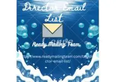  Elevate Your Marketing Strategy with the Director Email List from Ready Mailing Team