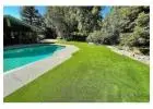 Artificial grass for swimming pools