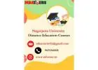 Nagarjuna University Distance Education Courses